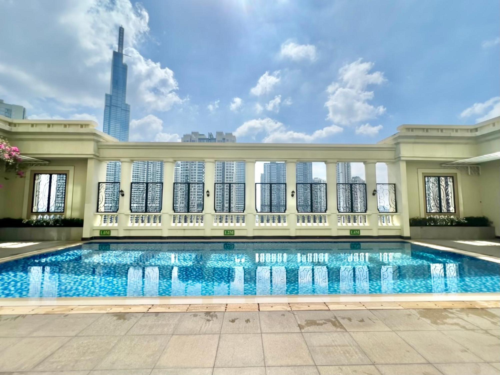 Diny Aparthotel - Rooftop Pool - The Manor 2 Хошимин Екстериор снимка
